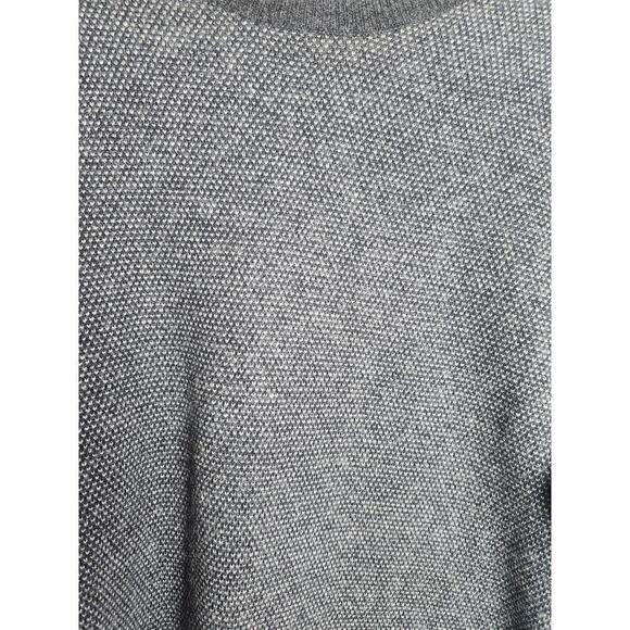 Rails Rune Crew neck sweater Mens L Charcoal Ice wool blend Careerwear classic - Picture 2 of 9